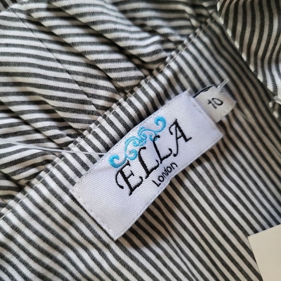 Ella's London Summer Top NWT Size 8 - Picture 4 of 5